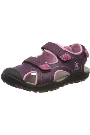 Kamik Seaturtle2, Sandali a Punta Chiusa Bambina, Viola (Grape Gray), 24 EU