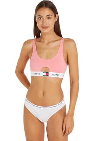 Tommy Hilfiger Bralette Donna Cut-out, (Tickled Pink), XS