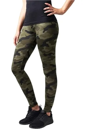Urban classics Ladies Leggings, (Wood Camo), M Donna