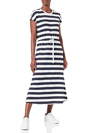 ONLY Onlmay S/S Midi Stripe Dress Jrs Vestito, (Kia), XS Donna