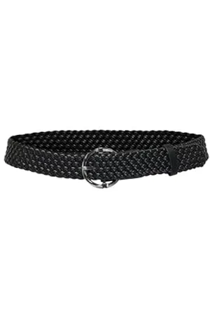 ONLY Onlthalia-Cintura in Pelle Sintetica Intrecciata, , 75 cm Donna