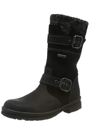 Däumling Alia, Stivali da Neve Bambina, Nero (Denver Schwarz 76), 27 EU