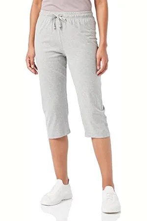 Champion Pantaloni Capri da Donna, Pantaloni Corti Leggeri da Salotto, in Jersey Lavorato a Maglia Capri per Le Donne, 18, , M