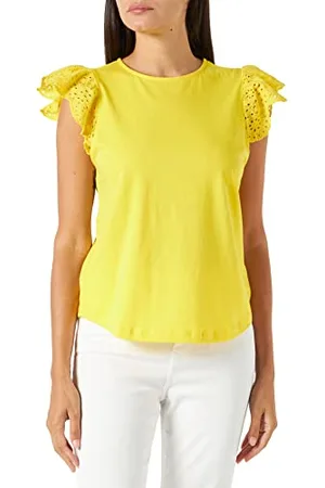 Benetton T-Shirt 3PQYD101C, , XS Donna