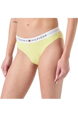 Tommy Hilfiger Bikini (Ext Sizes) UW0UW04145, Donna, (Yellow Tulip), S