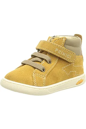 Primigi PLK 84034, Scarpe Da Ginnastica Basse, Bambini e Ragazzi, Giallo (Senape), 20 EU