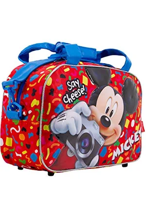 Disney Topolino Say Cheese-Borsa Sportiva, , 15 x 38 x 25 cm, Capacità 14 L