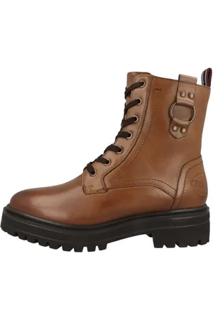 QS by s.Oliver Lace Boots Flat 5-25201-43-Stivale, Stivaletto Donna, , 38 EU
