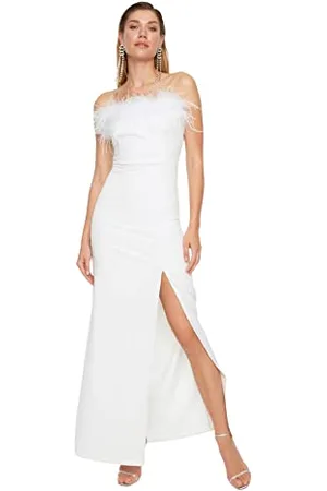 Trendyol Donna Abito da Sera Aderente, , 40