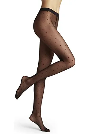 Falke Dot 15 Den W Ti Trasparenti Velati Fantasia, Collant Donna, , M