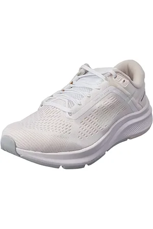 Nike Air Zoom Structure 24, Scarpe da Corsa Donna, White/Barely Green-Light Soft, 35.5 EU