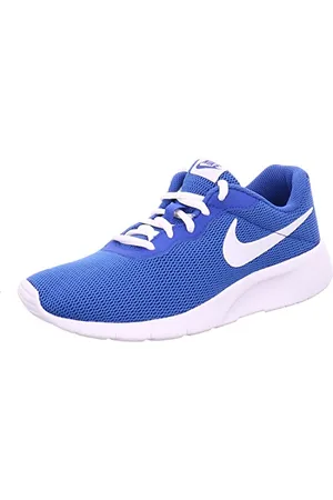 Nike Unisex – Bimbi 0-24 Tanjun (Tdv) Scarpe da Ginnastica Basse, Azul (Game Royal / White), 19 1/2