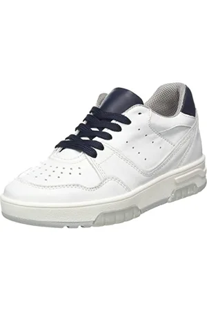 Hip H1011, Scarpe da Ginnastica, Bianco/Blu, 28 EU