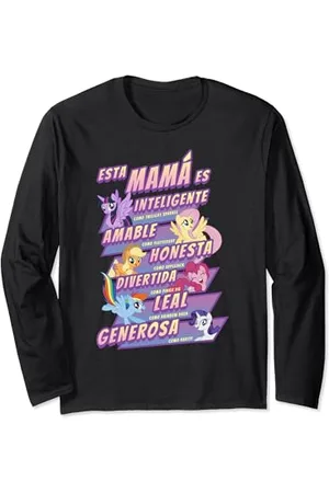 My Little Pony Friendship Is Magic Festa della mamma Spanish Maglia a Manica
