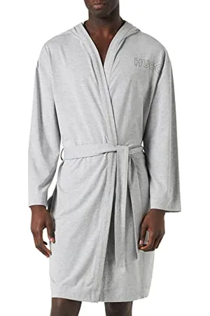 HUGO BOSS Unite Nightgown Vestaglia, Medium Grey35, L Uomo