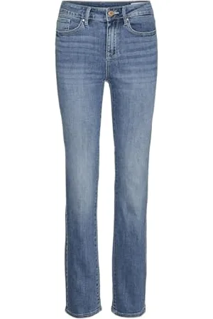 VERO MODA Vmflash Mr Straight Jeans Li347 Ga Noos, , (M) W x 32L Donna