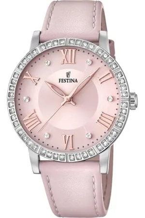 Festina Orologio Analogico Quarzo Donna con Cinturino in Pelle F20412/2