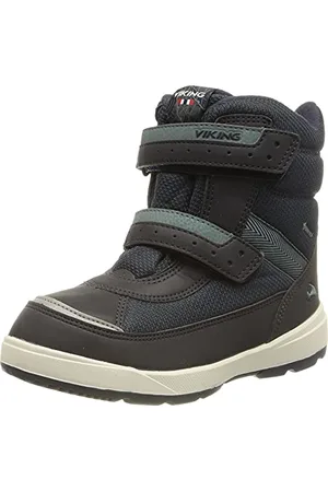 Viking Pl​a​y​ Hi​g​h​ GTX R Wa​r​m​, Stivali da neve Unisex - Bambini e ragazzi, Multicolore (Navy/Charcoal), 22 EU