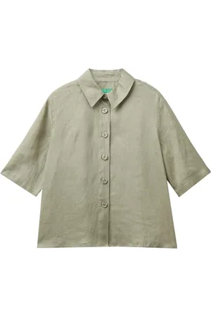 Benetton Camicia 5bml5qb75, , L Donna
