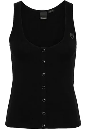 Pinko DOGVILLE Canotta Costina Leggera Canottiera da Donna, , S