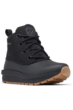 Columbia Moritza Shield, Stivali da neve Donna, Black/Graphite , 39.5 EU