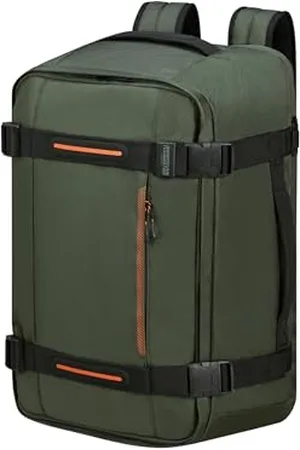 American Tourister Urban Track - Valente zaino, 55 cm, 44 L, Green (Dark Khaki)