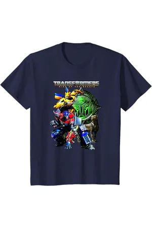 TRANSFORMERS Bambino : Rise of the Beasts Heroes Vintage Group Shot Maglietta