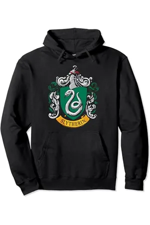 Harry Potter Slytherin House Crest Felpa con Cappuccio