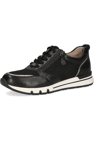Caprice Donna 9-23754-42, Scarpe da Ginnastica, Pettine Nero, 36 EU Larga