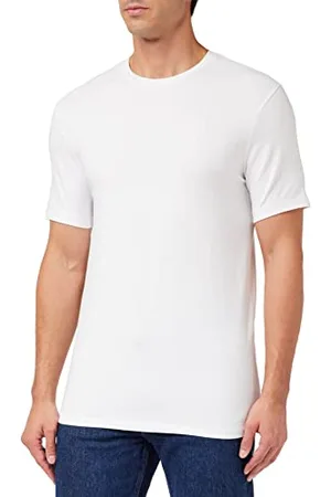 Armani Exchange Pima Round Neck, Maglietta a Maniche Corte, Uomo, (White 1100), XXL