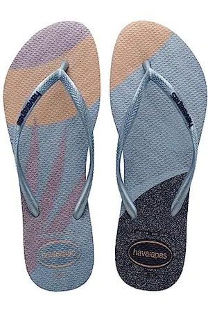 Havaianas Slim Palette Glow, Infradito, Donna, Blu , 33/34 EU