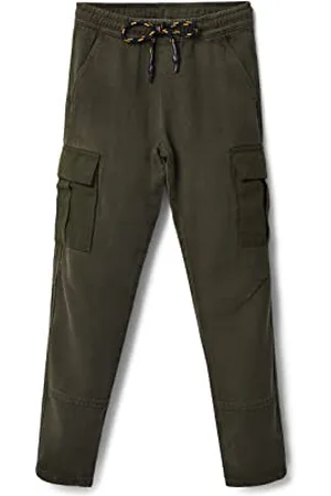 Desigual Pants_Adler 4092 Kaki Pantaloni Casual, , 14 Years Ragazzi