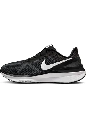 Nike Air Zoom Structure 25 WOM, Sneaker Donna, Black/White-Dk Smoke Grey, 40 EU