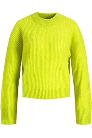 JJXX Jxember LS Fluffy Crew Neck Knit Noos Maglione, , M Donna