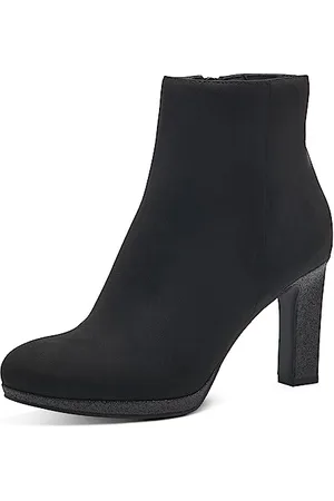 Marco Tozzi Stivaletti Donna con Tacco Eleganti con Zip, , 38 EU