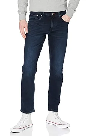 Tommy Hilfiger CORE SLIM BLEECKER IOWA BLUEBLCK MW0MW15593, Uomo, (Iowa Blueblack), 30W / 30L