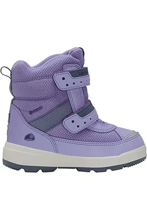 Viking Pl​a​y​ Hi​g​h​ GTX R Wa​r​m​, Scarpe da Passeggio Unisex - Bambini e ragazzi, Multicolore (Violet/Denim), 20 EU