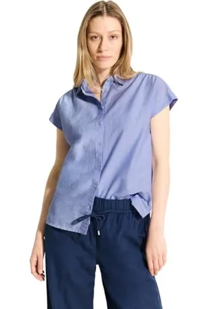 CECIL B344629 Camicetta Chambray, , M Donna