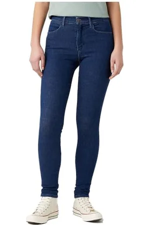 Wrangler High Skinny Jeans, , 28W x 32L Donna