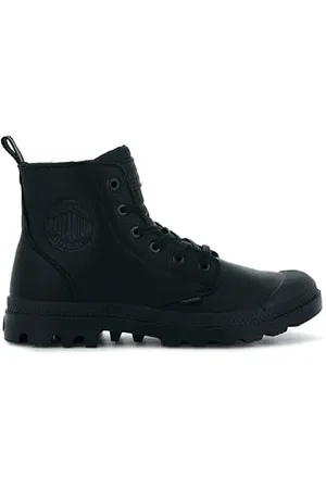 Palladium Pampa Zip Leather, Stivali Sneaker Unisex - Adulto, Nero (008), 39 EU