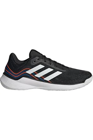 adidas Novaflight Volleyball Shoes, Scarpe Uomo, Core Black/Cloud White/Solar Red, 46 EU