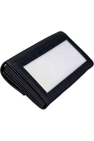 Alassio 42066 - Portafoglio da cameriere con catena in metallo e moschettone, in pelle, ca. 17,5 x 10 x 3 cm, colore: