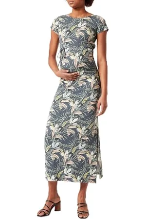 Noppies Dress Short Sleeve Lafayette Vestito, Dark Slate-P558, 48 Donna