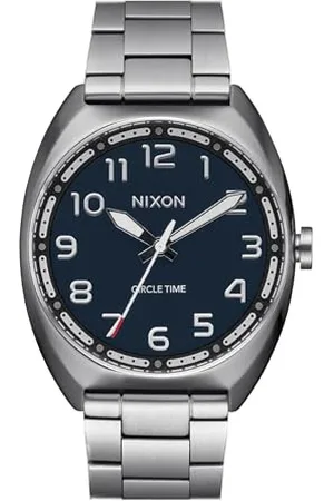 Nixon Orologio Analogico al Quarzo Giapponese Uomo con Cinturino in Acciaio Inossidabile A1401-5141-00