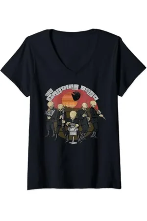STAR WARS Vintage Cantina Band Badge Maglietta con Collo a V