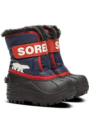 sorel Snow Commander Waterproof, Stivali Invernali Unisex-Bimbi 0-24, Viola, 24 EU