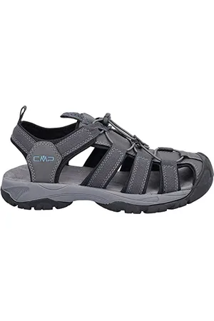 CMP SAHIPH HIKING SANDAL, Sandalo Sportivo Uomo, Titanio-Deep Lake, 44 EU