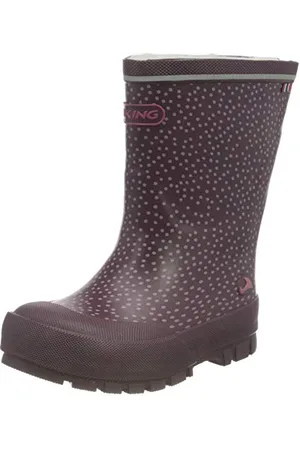 Viking Jolly Thermo Print, Stivali in Gomma Bambina, , 33 EU
