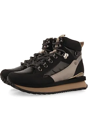Gioseppo Sneakers Nere Tipo Stivaletto da Montagna con Dettagli da Donna ferney