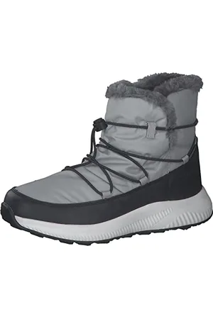 CMP SHERATAN WMN SNOW BOOTS WP, Stivali da Neve Donna, Silver, 38 EU